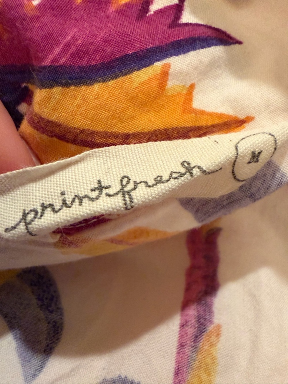 Printfresh Short Pajama Set in Tropical Print - Picture 2 of 8
